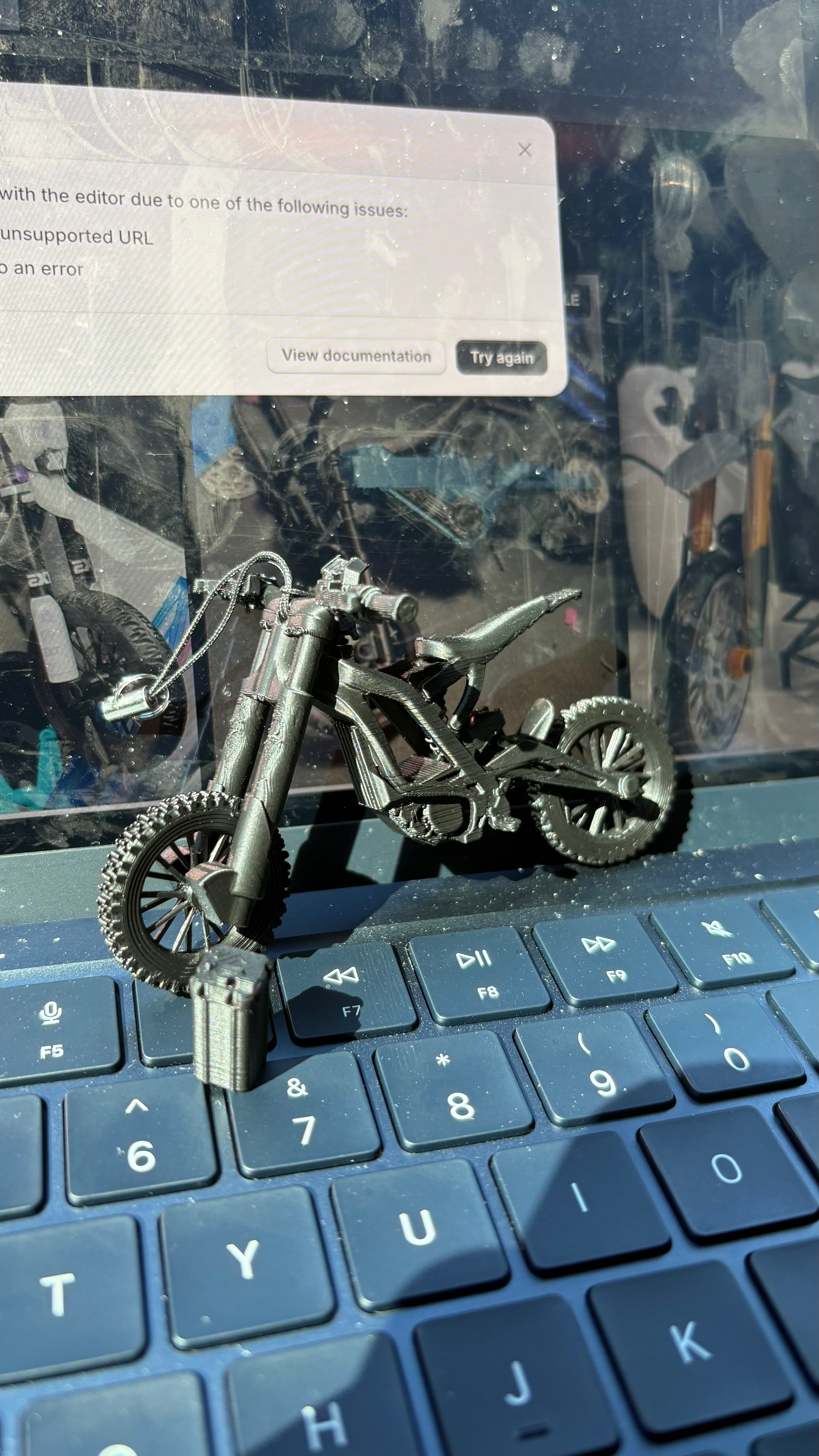 mini mini surron keychain